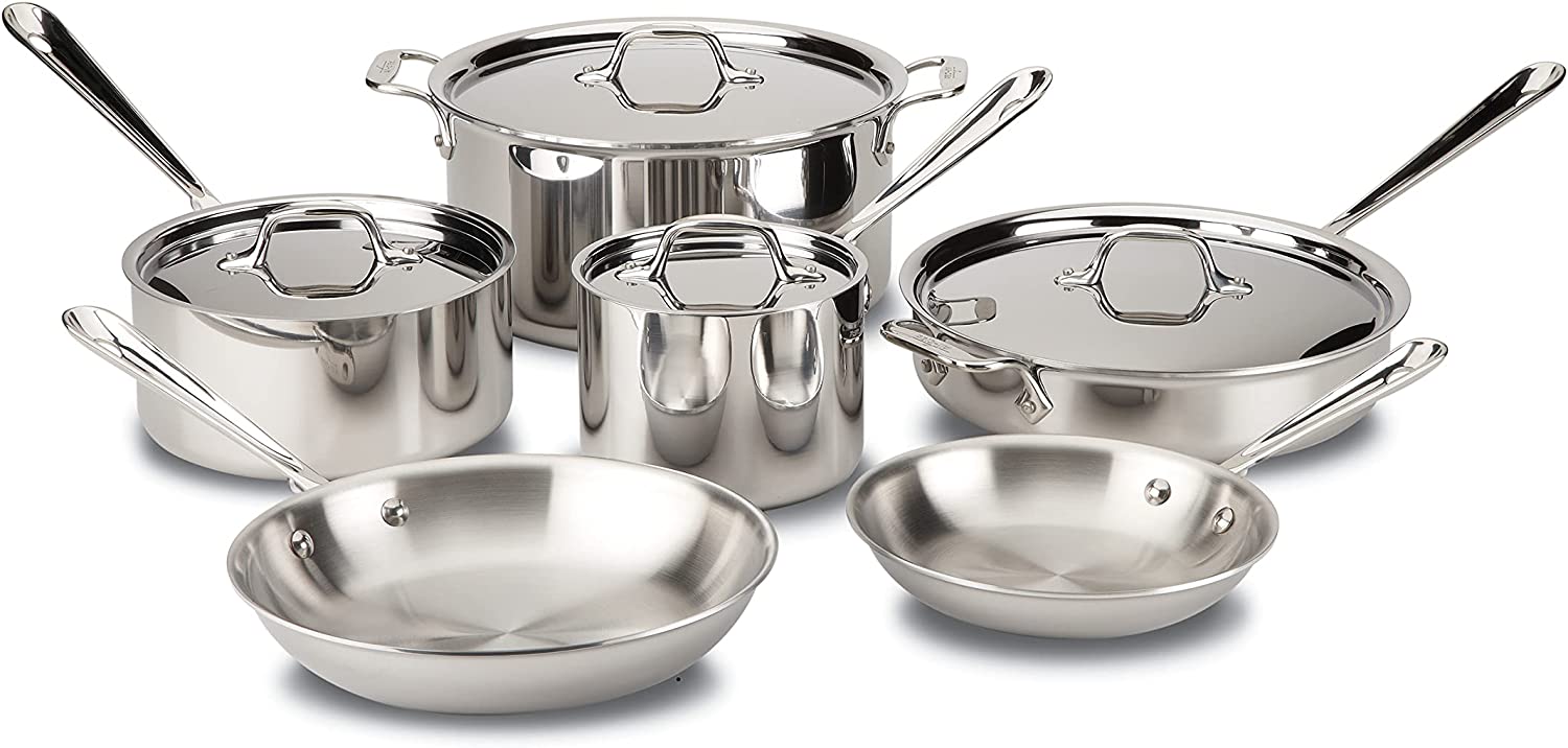 all clad d3 cookware set