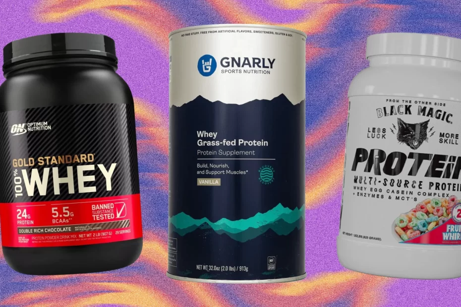 5 best protein powder muscle gain